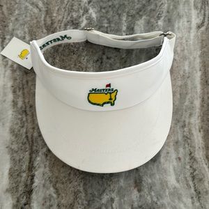Masters White Golf Visor